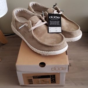 Hey Dude Wendy Suede Shoes